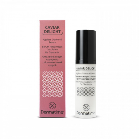 Омолаживающая сыворотка с бриллиантовой пудрой Dermatame CAVIAR DELIGHT Ageless Diamond Serum, 30 мл